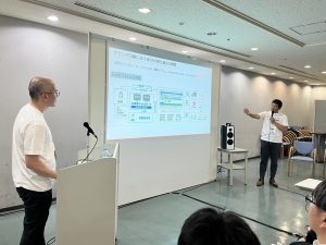 20250703西日本DXフェア（株）kubell様主催のセミナーの様子