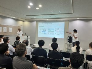 20250703西日本DXフェア（株）kubell様主催のセミナーの様子