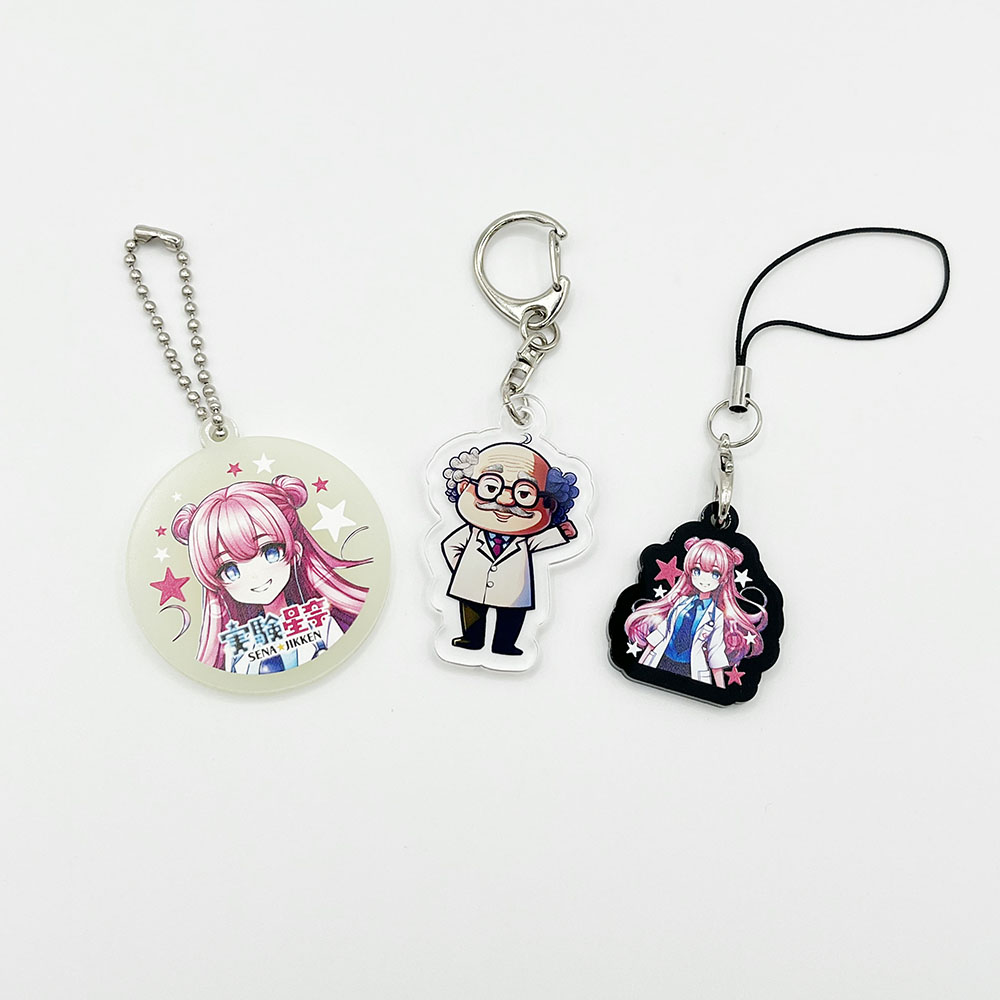 アクリルキーホルダー】ご紹介動画公開しました。 | シルク印刷