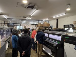 PORT構想様_工場見学の様子